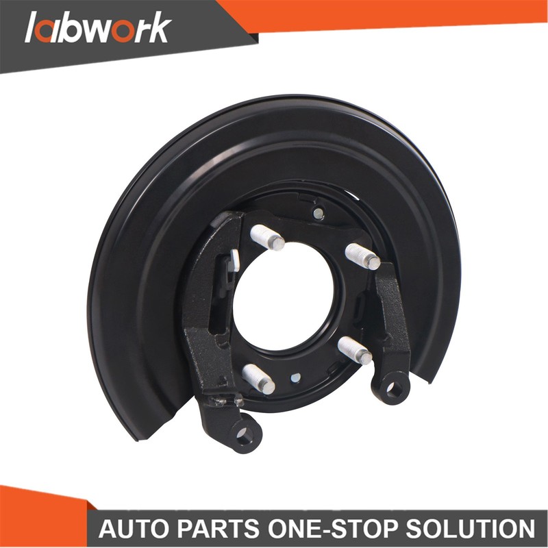 Rear Driver Side Parking Brake Backing Plate For Ford F-250 Super Duty 2005-2012 gallery