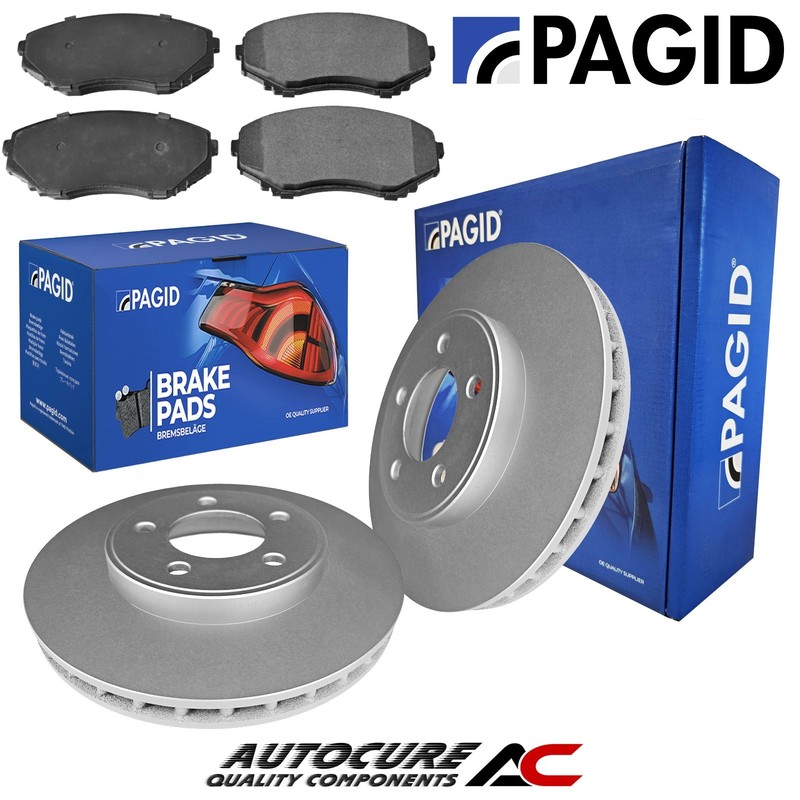 FOR MAZDA BONGO 2.5L CAMPERVAN PAGID VENTED FRONT BRAKE DISCS & PADS SET