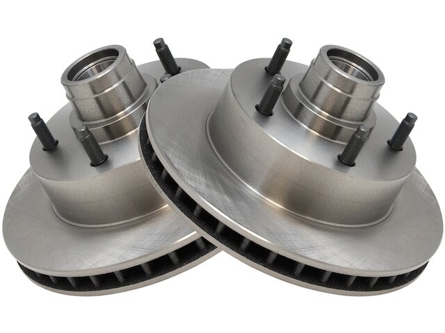 TRQ 84PB91B Front Brake Rotor Set Fits 1975-1993 Ford F150 RWD