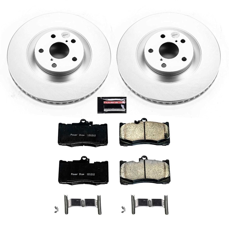 CRK6355 Powerstop Brake Disc and Pad Kits 2-Wheel Set Front for Lexus RC300 gallery