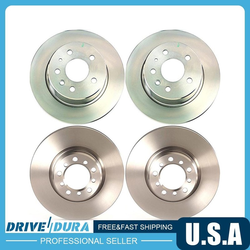 Brembo Front & Rear Disc Brake Rotor for 1988 1989 1990 Mercedes-Benz 300SE