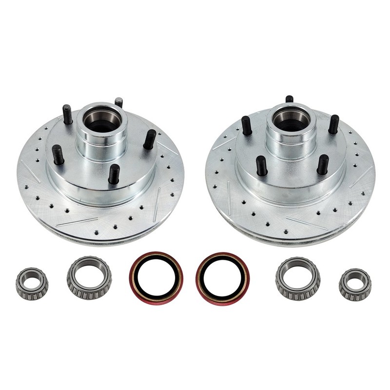 New Disc Brake Rotor and Bearing-Seal Kit 5 on 4-3/4 Inch for 1974-80 Mustang II gallery