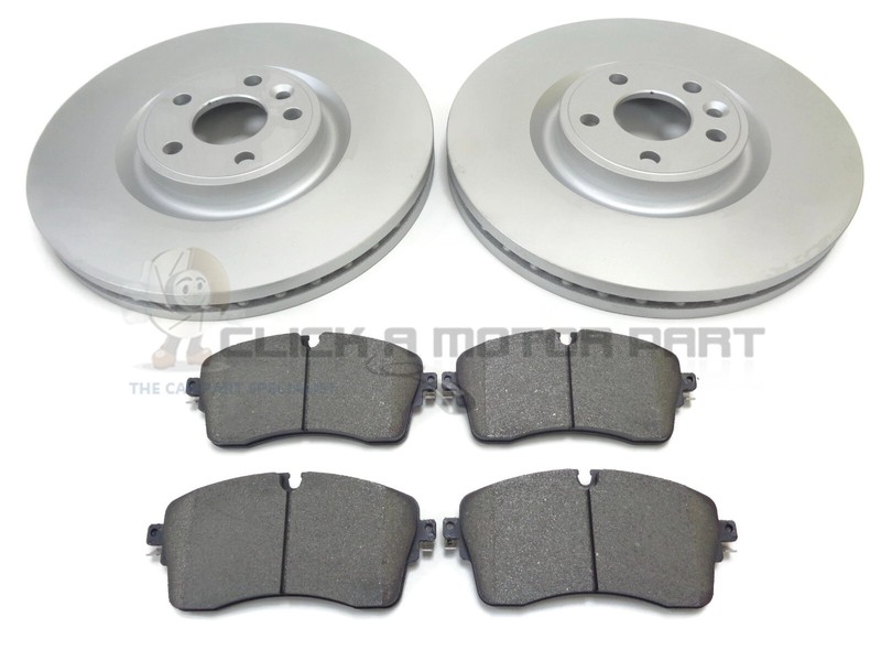 Front 2 Brake Discs Pads For Landrover Discovery Sport 14-22 (Check Size 349mm)