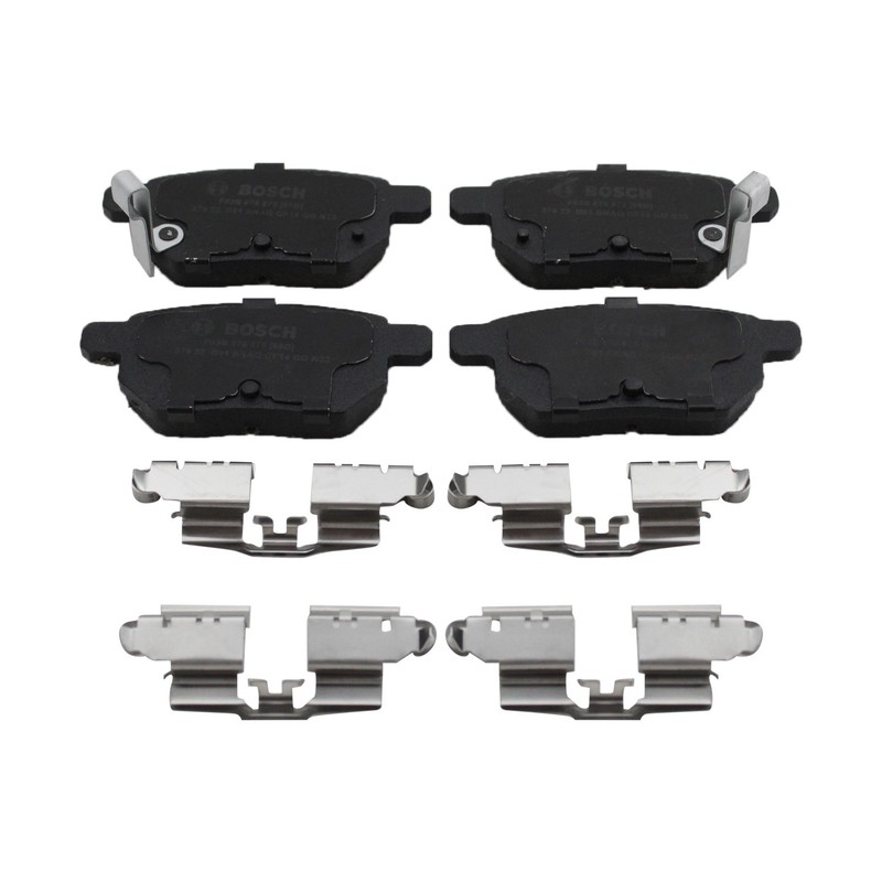 DuraGo Rear Rotors Bosch QuietCast Ceramic Disc Brake Pad Kit For Scion tC 11-16 gallery