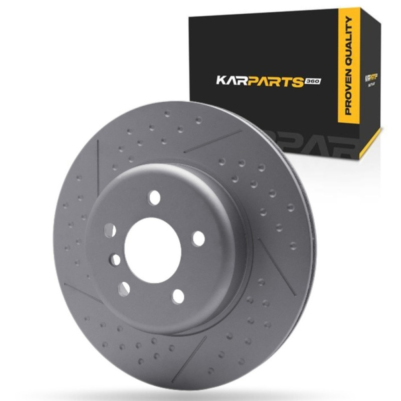 For BMW 435i xDrive/435i Gran Coupe 2014-2016 Rotor Rear | Cast Iron | Coated