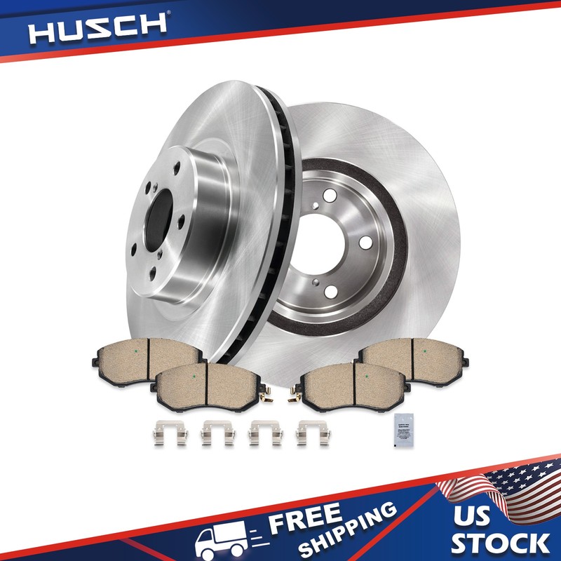 277mm FRONT Brake Rotors + Ceramic Pad for 2011 2012 2013-2016 Subaru Impreza