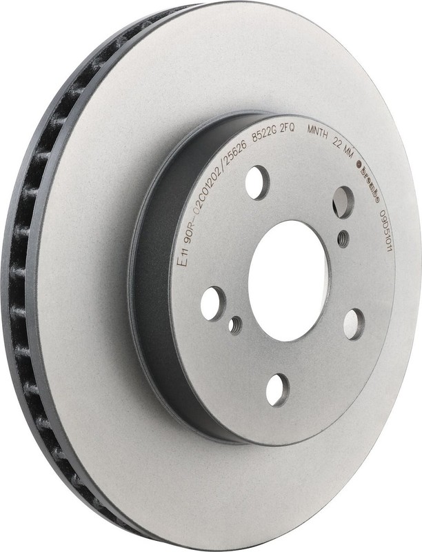 Brembo 09D51011C02 Brake Rotor Prime Vented Wheel Bolt Pattern 5 x 100mm Single gallery
