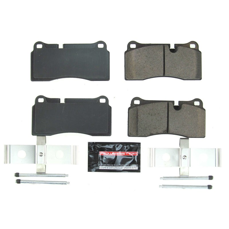 Z23-1155 Powerstop 2-Wheel Set Brake Pad Sets Rear for Audi R8