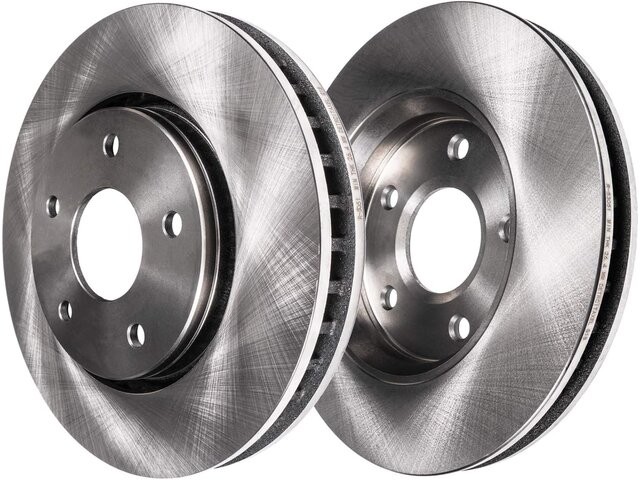Front Detroit Axle Brake Rotor Set fits Chrysler 200 2011-2014 12YDXV
