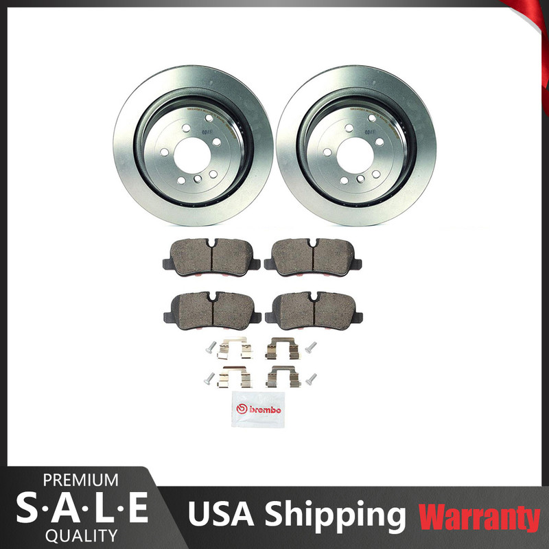 Brembo Rear Brake Kit Ceramic Pads Disc Rotors For Range Rover HSE Supercharged