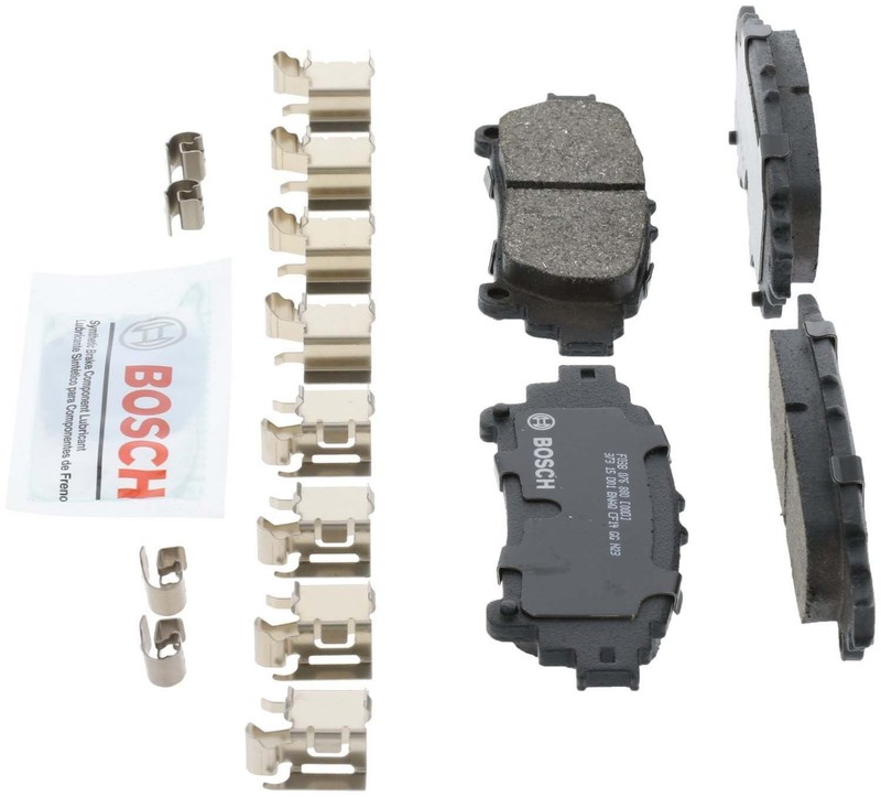 Bosch OEM Front & Rear Ceramic Brake Pads Kit For 2010-2015 Lexus RX350 gallery