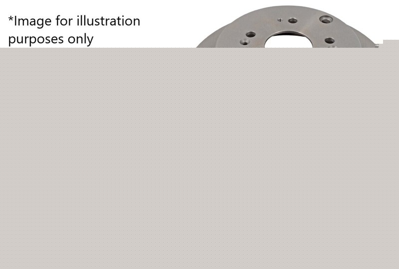 NAPA PBD8235 Single Front Brake Disc