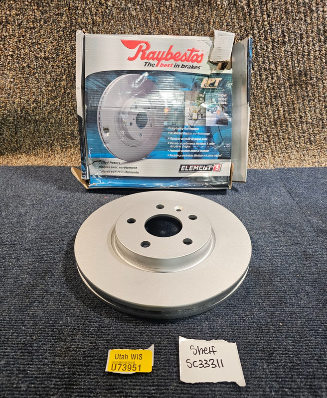 Raybestos 580770FZN Element3 Coated Disc Brake Rotor For Chevrolet Cruze 10-19 gallery