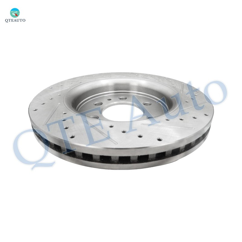 Front Drilled Slotted Disc Brake Rotors For 2014-2020 Ford F-150 gallery