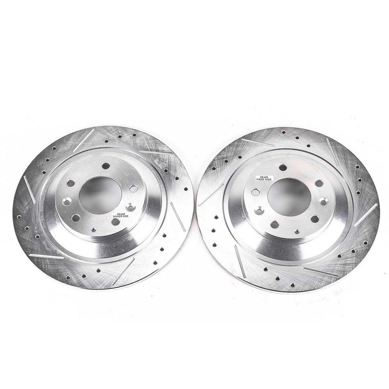 PowerStop Disc Brake Rotor Set - Fits Mazda 6 2006-2007 PowerStop Evolution Perf gallery