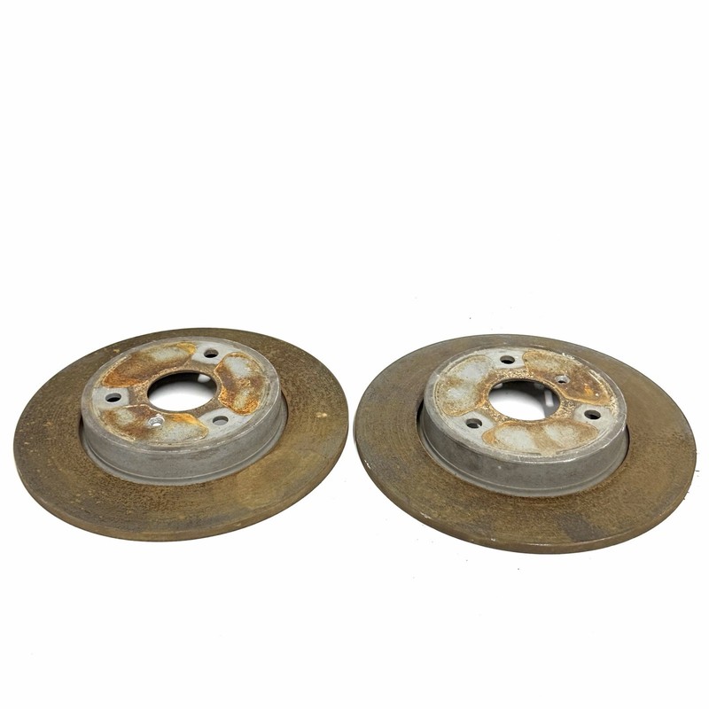 W451 Smart 2013 Fortwo Brake Rotor Disc Front Left Right Side Set 12K OEM