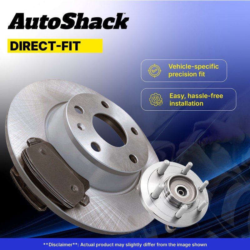 Front Brake Rotors Premium Pads Hubs for Toyota, 4Runner 2010-2024 gallery