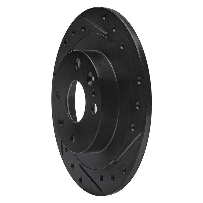 For Mazda Miata 94-02 Brake Rotor eLINE Drilled & Slotted 1-Piece Rear Passenger gallery