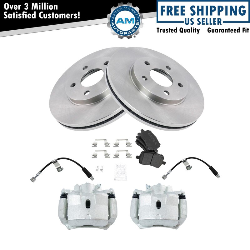 Front Brake Pad & Rotor Kit Fits 2004-2008 Chevrolet Malibu 2006-2007 Pontiac G6