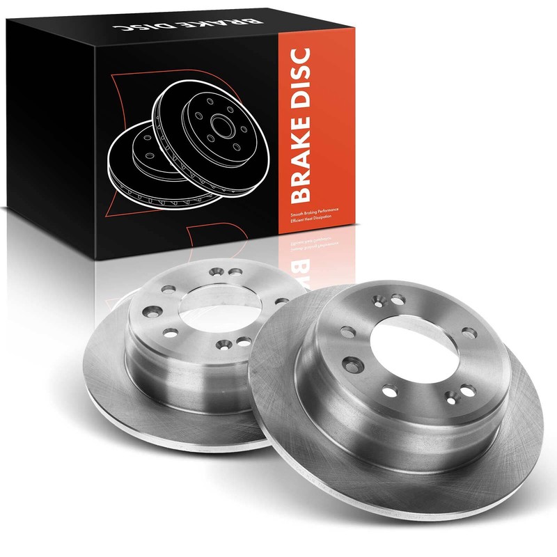 Rear Side Disc Brake Rotors for Hyundai Elantra 2009-2012 Kia Sportage 2011-2016
