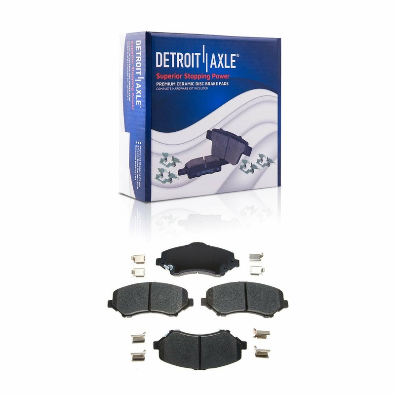 Front Rear Rotors Brake Pads 20pc Lugnuts for Grand Caravan Town Country Routan gallery
