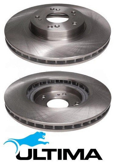 FRONT VENTED DISC BRAKE ROTOR SET FOR HONDA CIVIC EP K20A K20A3 2.0L I4 OD 300M
