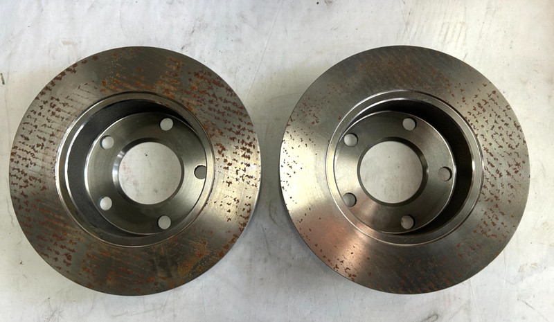 PAIR of SEBRO Brake Disc Rotor Rear 4B0615601A for Audi A6 Quattro 1998 – 2001