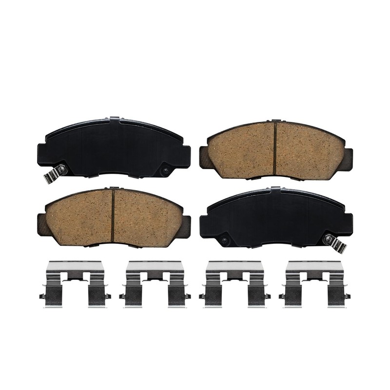 11.1" Front Disc Rotors Ceramic Brake Pads for 2006 Acura CSX Honda Accord Civic gallery
