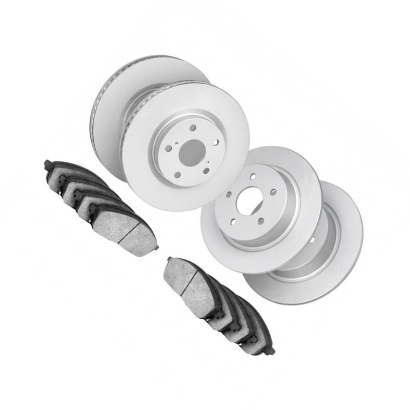 For Eagle Talon 1990-1998 Brake Set Front | Cast Iron | Vented | Ceramic Pads gallery