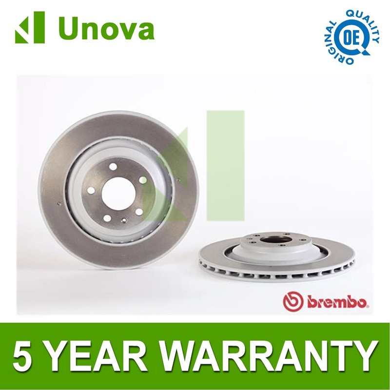 Brake Disc Rear Unova Fits Audi A6 2004-2011 + Other Models #2