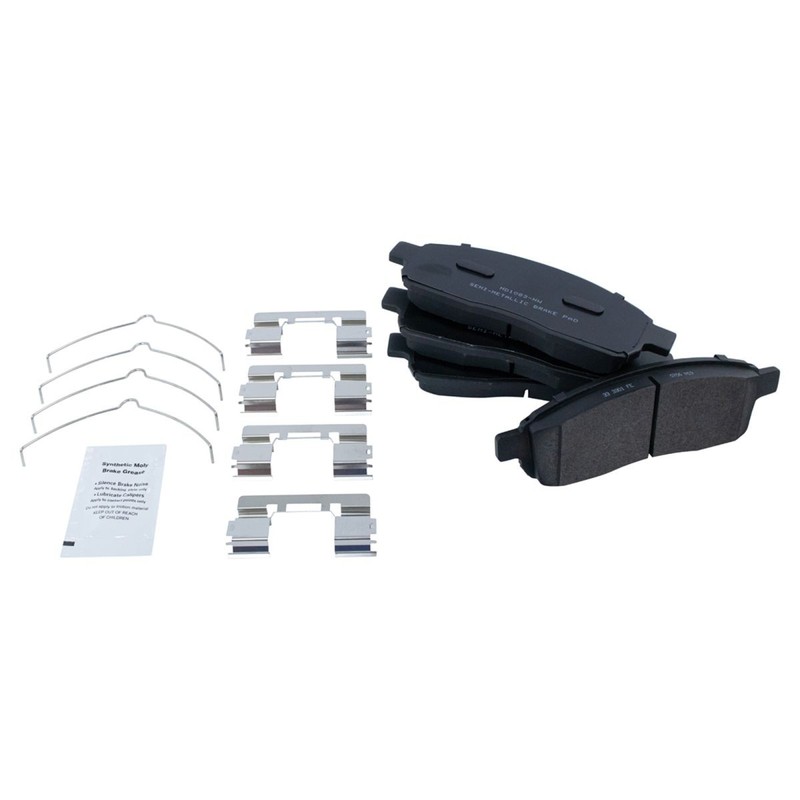 TRQ Front Brake Pad & Rotor Kit Semi-Metallic For 04-08 F-150 06-08 Mark LT gallery