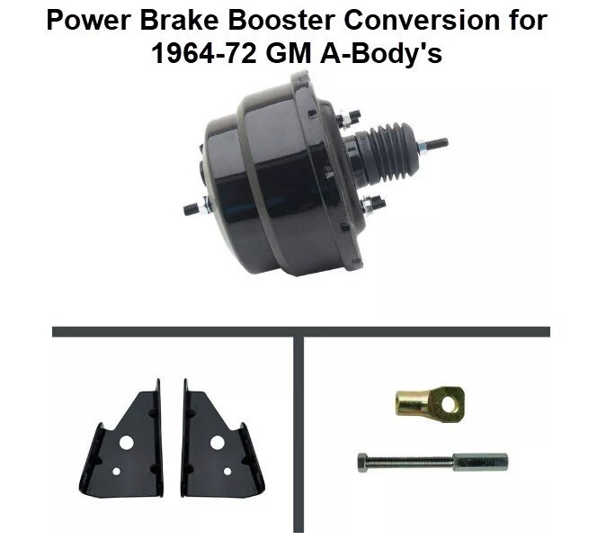 Skylark - Cutlass 8"Dual Power Brake Booster Conversion, Black Out Series gallery