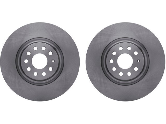 For 2018-2022 Volkswagen Tiguan Brake Rotor Set Front Dynamic Friction 33174XPJN