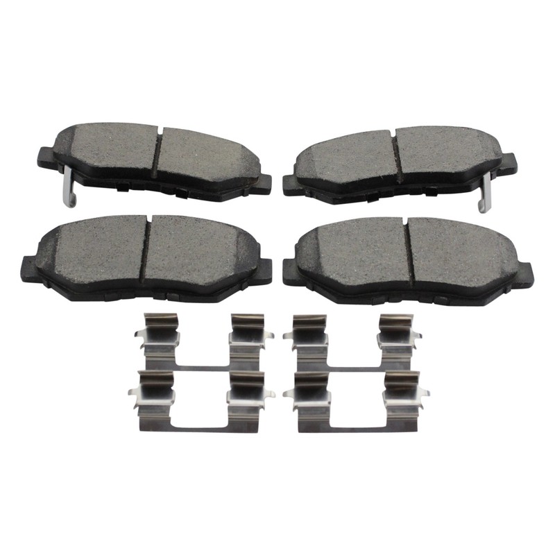 DuraGo Front Rotors Bosch QuietCast Ceramic Disc Brake Pad Kit For CR-V L4 12-16 gallery