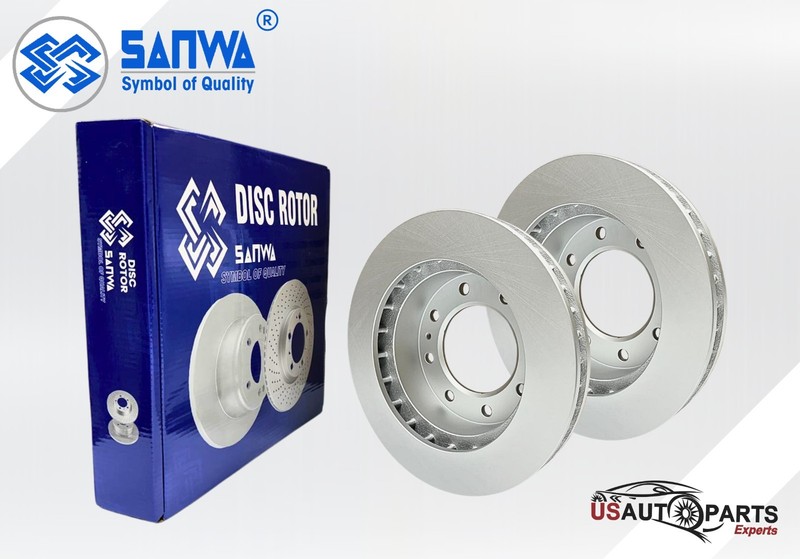 FRONT AND REAR BRAKE ROTOR SET GEOMET COATED FOR EXPRESS 3500 SAVANA 3500 01-12 gallery