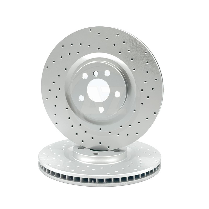 FOR BMW M135i F70 X1 M35i U11 X2 M35i U10 DRILLED FRONT BRAKE DISCS 360mm PAIR