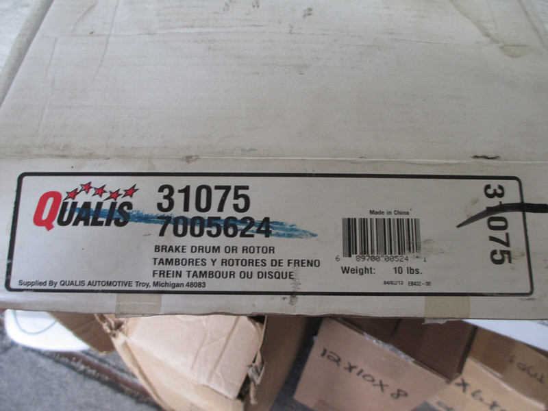 Qualis Brake Drum Rotor 31075, New Open Box gallery