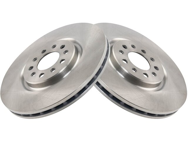 TRQ 78MB59Y Front Brake Rotor Set Fits 2015-2017 Chrysler 200