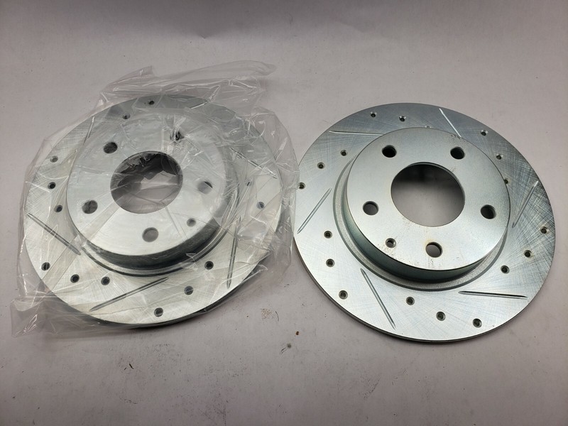 Mazda 3 14-16 DFC Premium Drilled & Slotted Rear set Brake Rotor 631-80049 R/L gallery
