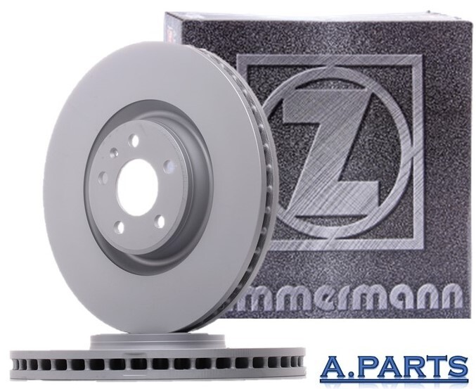 Zimmermann 2x Brake Disc 348mm Vented Front BMW 5 F10 F11 F12 F13 BMW 7 F01