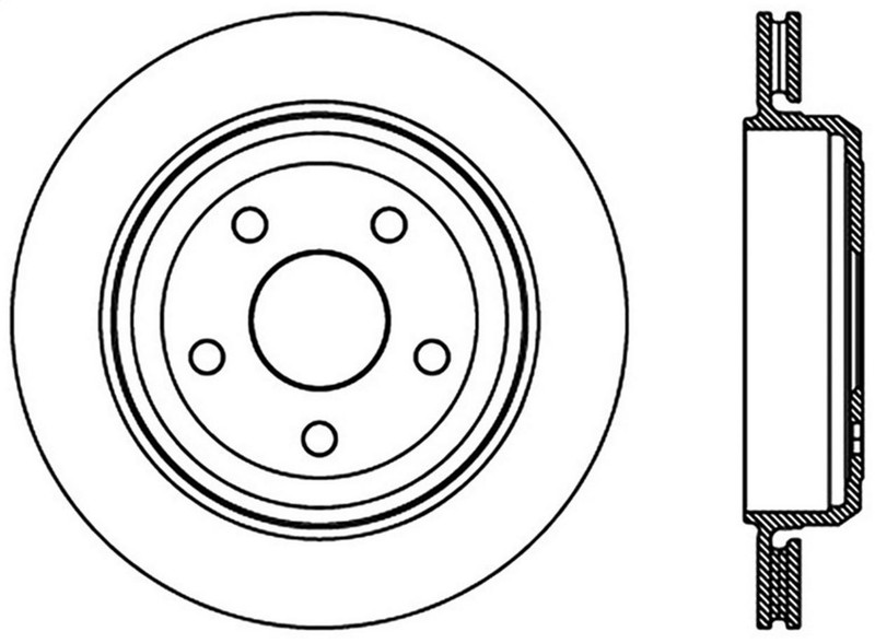 StopTech Disc Brake Rotor | 126.58007SL gallery