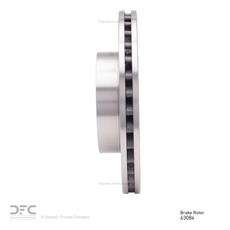 Dynamite Friction Front Disc Brake Rotor for Mercedes-Benz (600-63084) gallery