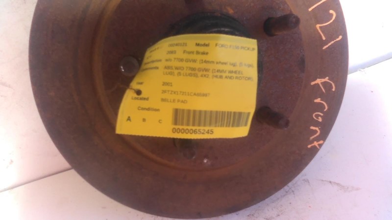 Front Brakes Heritage 14mm Wheel Lug Fits 00-04 FORD F150 PICKUP 277296