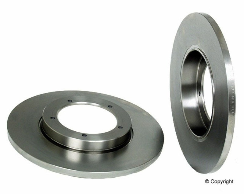 2 ZIMMERMANN FRONT Brake Rotor Kit For Porsche WITH SOLID Disc 1965-1969 911 912