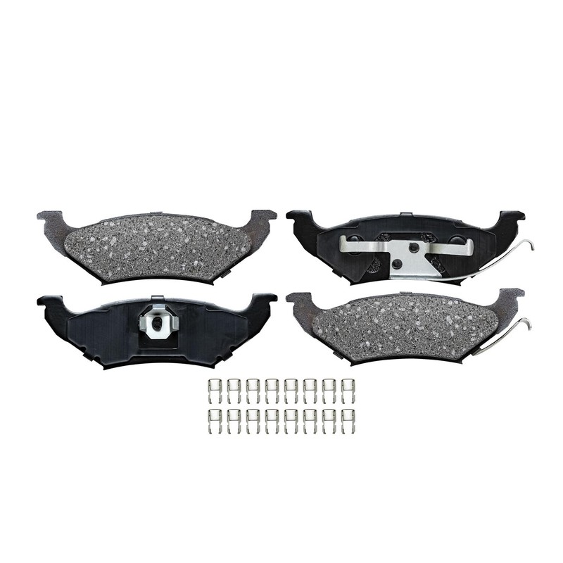Rear Brake Rotors + Brakes Pads for Town Car Grand Marquis Brake Rotor & Pad Kit gallery
