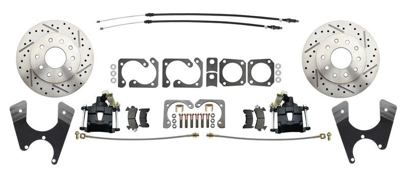 1964-72 El Camino Four Wheel Disc Brake Conversion Wilwood Black Out gallery