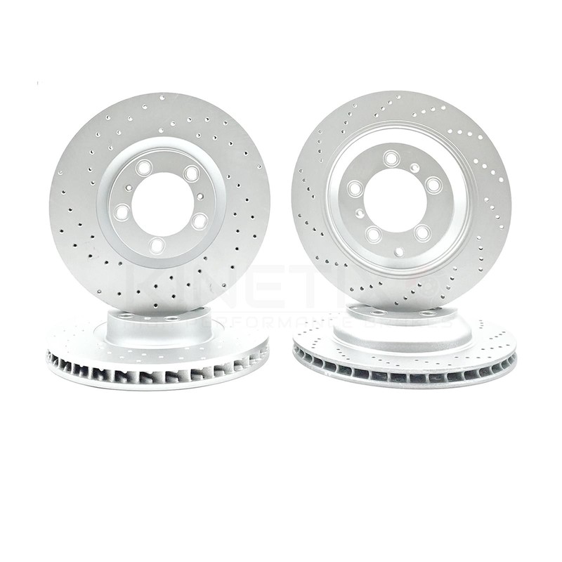 FOR PORSCHE PANAMERA 3.0 D 3.0 S 3.0 4S DRILLED FRONT REAR BRAKE DISCS 360m 330m