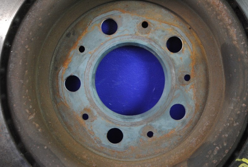 17-22 Tesla Model 3 Base Rear 18mm Brake Disc Rotor Cast Iron 1044631-00-D OEM gallery