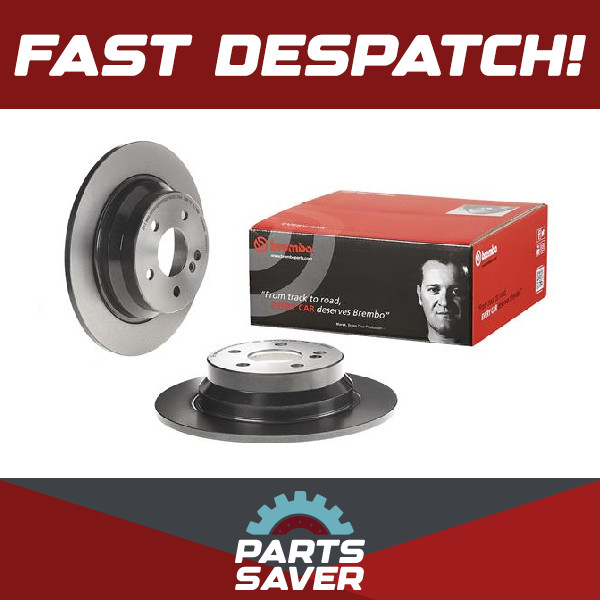 2x Brake Discs Pair Solid fits MERCEDES E250 S212, W212 1.8 Rear 09 to 15 300mm