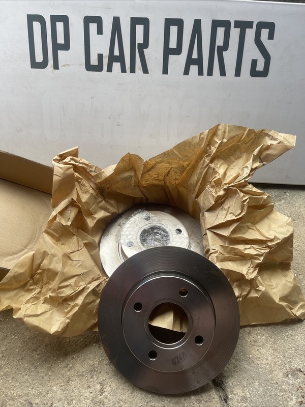 Ford Fiesta Mk4 Mk5 Front Brake Discs Pair Genuine OEM 1112542 96FX1125A1B